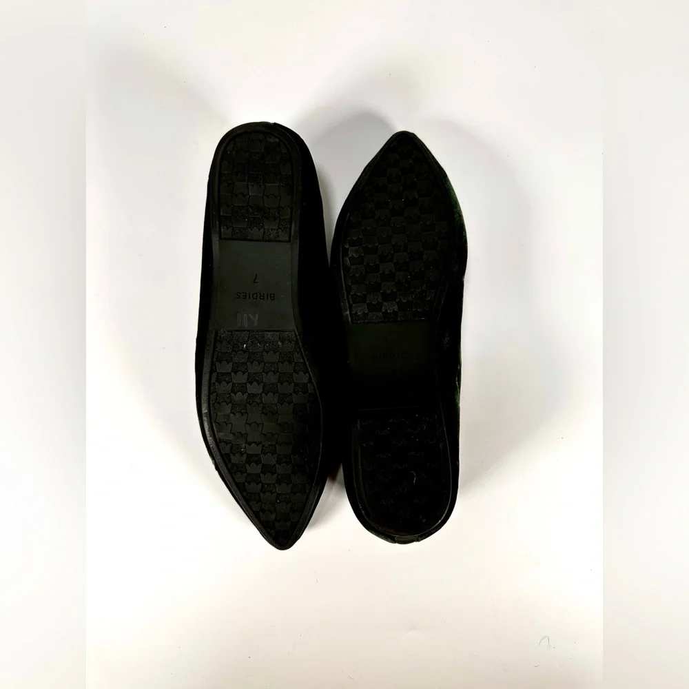 Birdies NWOT Goldfinch Velvet pointed toe ballet flats - Picture 9 of 10
